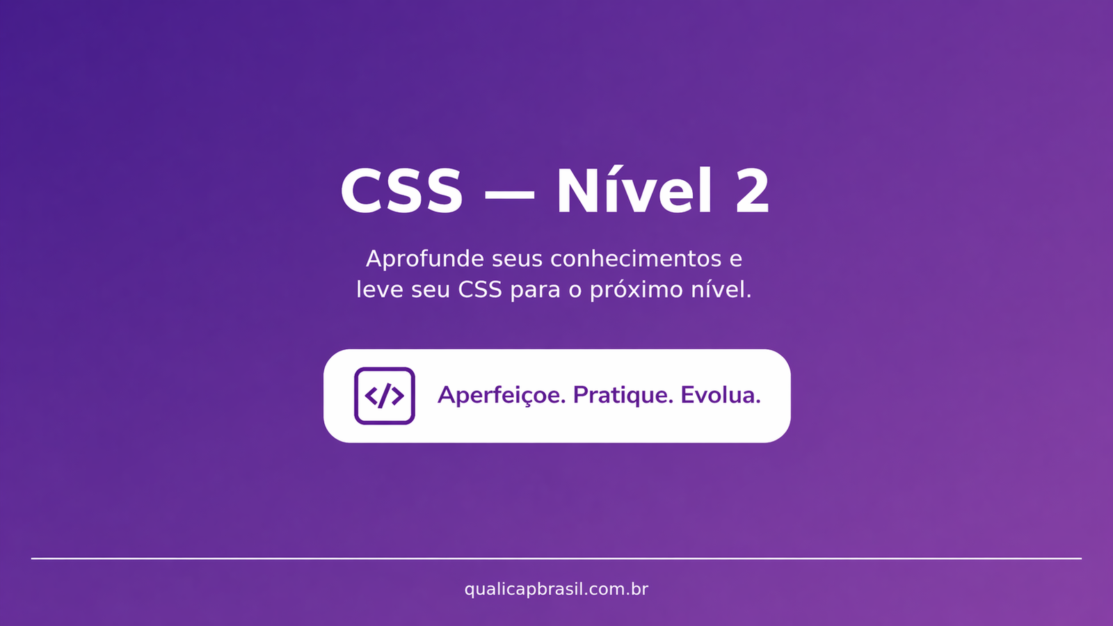 CSS — Nível 2