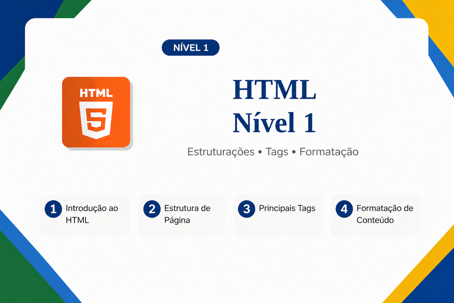 HTML — Nível 1