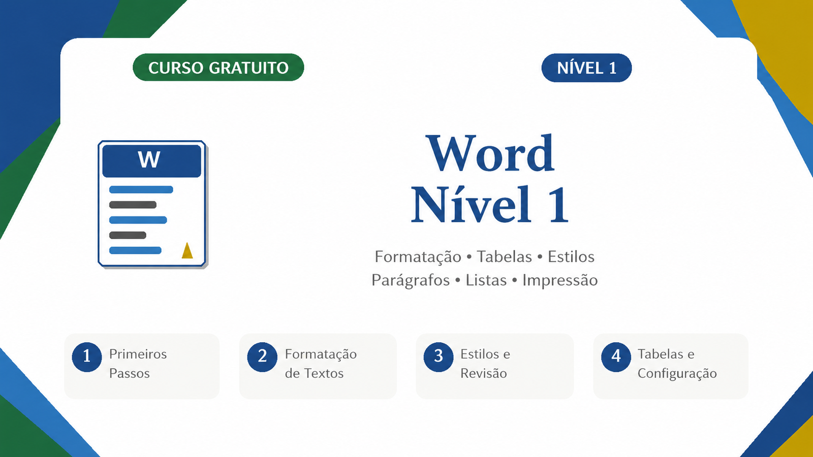Word — Nível 1