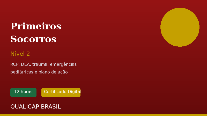 Primeiros Socorros — Nível 2
